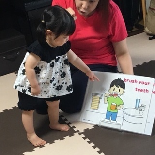 1歳半からの♪英語リトミック//幼児からは♪リズム英会話の画像
