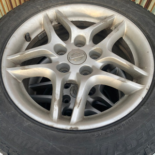 日産純正アルミホイールの画像