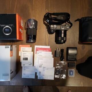 美品最高級ミラーレスカメラα6500とカールツァイスレンズ他２本セット ミラーレス一眼カメラ SONY α6400 パワーズームレンズキット (同