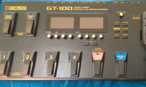 BOSS マルチエフェクター 割引 GT-100 美品 ハードケース付き
