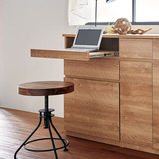 dinos 北欧スタイルリビング収納シリーズ PCキャビネット幅...