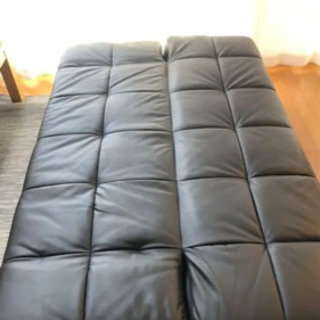 ニトリ　合皮ソファーベッド　神戸市にて引取のみ対応の画像