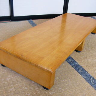 【中古/引取り対応】■玄関用踏み台■ライトブラウン■W900mm×D350mm×H120～135mm■の画像