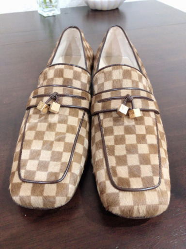 値下げ❤️美品❤️ヴィトン ハラコパンプス