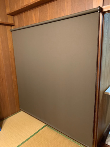ロールカーテン茶色１８０cm