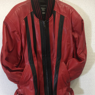 Christian Dior メンズ革ジャン