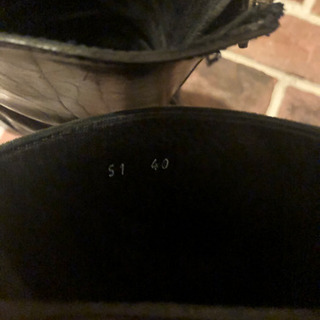 guidi lien ジップアップブーツ ブラックの画像