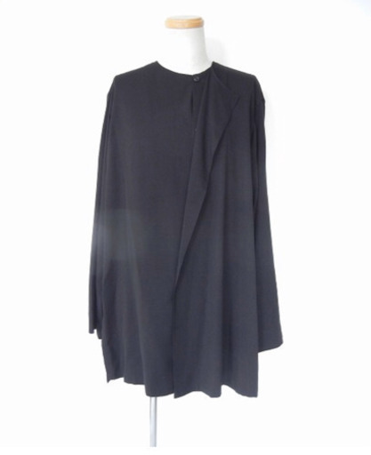 yohji yamamoto porn homme ドレープシャツ 17ss