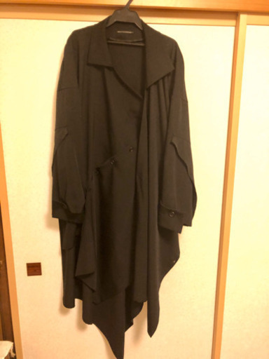 Yohji yamamoto femme 変形ドレープコート