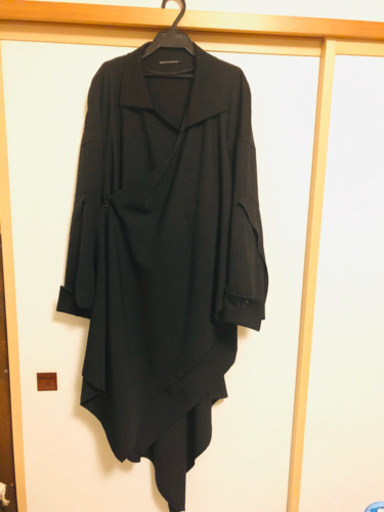 Yohji yamamoto femme 変形ドレープコート