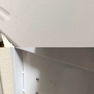 LOWYA ガラスデスクの画像