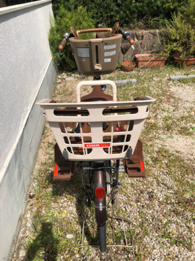子供乗せ自転車　3人乗り マルイシ frackers ママチャリ