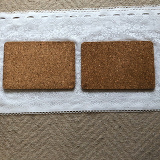 コルクボード　大2枚、小2枚の画像