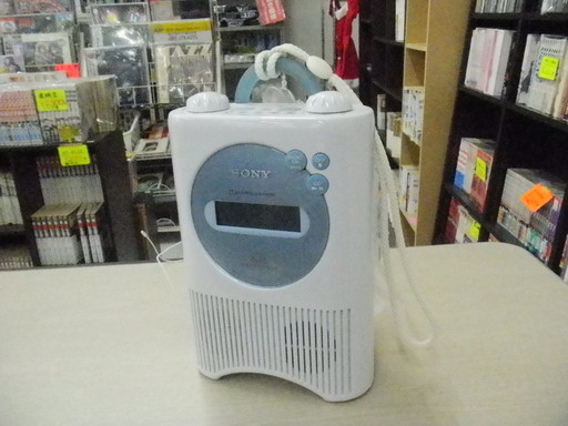 ソニー CDラジオ 防滴仕様 (防沫形)  ICF-CD74 ブルー 2012年製 苫小牧西店