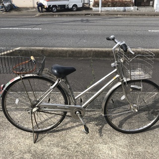 MIYATAサイクル　通学自転車２７インチ　ステンレス＆アルミ多...