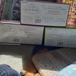 最後の値下げ中コットンフィール3箱セットの画像