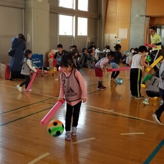 【今月は屋外運動場で開催】大人気のボール遊び・運動教室‐バルシューレ ２０２０年３月２１日（土）開催の画像