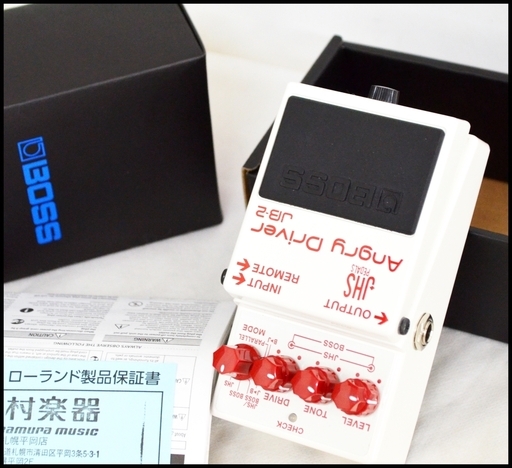 美品 BOSS エフェクター JB-2 オーバードライブ Angry D ローランド ボス 中古