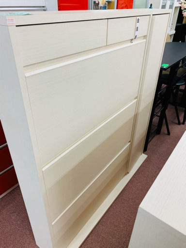 永野家具入荷しました！新品未使用　オールインワン　薄型シューズラック