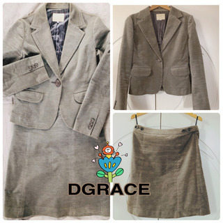 DGRACE 着回せるビロードスーツ