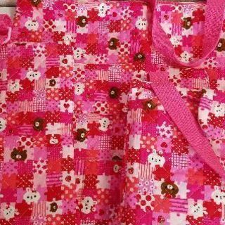 女の子入学準備　バッグ三点セット