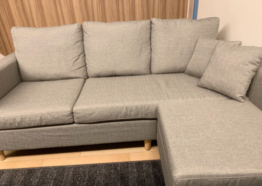 ソファ　商談中