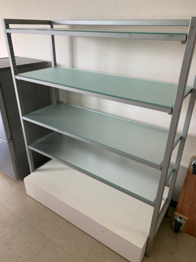 ガラス棚　( ＾∀＾)引き取り限定☆