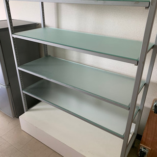 ガラス棚　( ＾∀＾)引き取り限定☆
