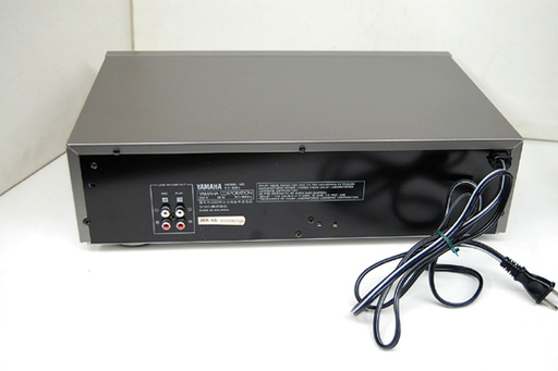 YAMAHA/ヤマハ 3ヘッド式 カセットデッキ KX-690 シルバー系 リモコン付き 再生・音出し確認済み ☆ PayPay(ペイペイ)決済可能 ☆ 札幌市 清田区 平岡
