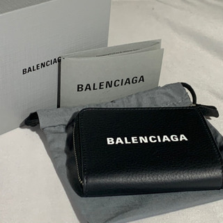 新品未使用 BALENCIAGA (バレンシアガ) コインケース 小銭入れ キーリング付き