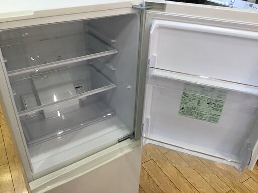 【安心６ヶ月保証付】2ドア冷蔵庫 AQUA AQR-16F 2017年製 157L 【トレファク桶川店】
