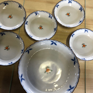 橘吉大皿と小皿(各5枚ずつ)セット