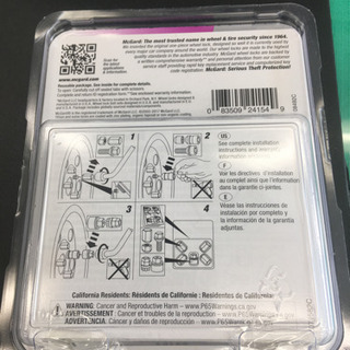 【お買い得】マックガード MCG-24154 日産 スバル スズキ 　M12xP1.25 ロックナットの画像