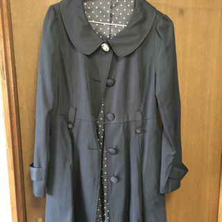 コート ネイビー 春秋用