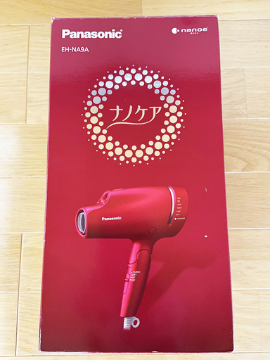 【新品☆未使用品】Panasonic　ヘアードライヤー　ナノケア 　ルージュピンク　EH-NA9A