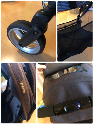 ピジョン　ビングル　BA9 トイザらス限定　BASISデニム　ベビーカー