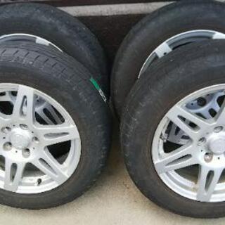 タイヤ205/60R16 4本 中古 アルミホイール付き