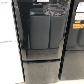 【リサイクルショップどりーむ荒田店】1179　2ドア　冷蔵庫　MITSUBISHI　三菱　MR-P15C　146L　2018年製【3ヶ月保証付き】