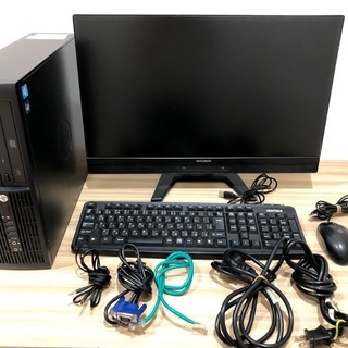 デスクトップパソコン　一式　hp Windows7 home p...