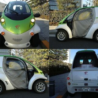 ☆超小型EV(100v充電)TOYOTAコムス『P-COM』原付ミニカー登録☆東京都大田区【下取OK】の画像