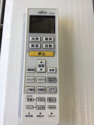 富士通4kw 100v　ルームエアコン AS-R40C-W 2013年