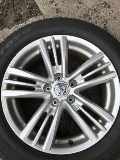 v36スカイライン純正ホイール、タイヤ付き
