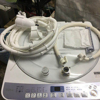 🚚配送無料🚛シャープ　洗濯機　7kg  2018年❤️半年保証付き❤️の画像