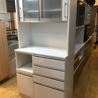 近藤産業 大川家具 2面レンジボード アーバンStyle　日本製