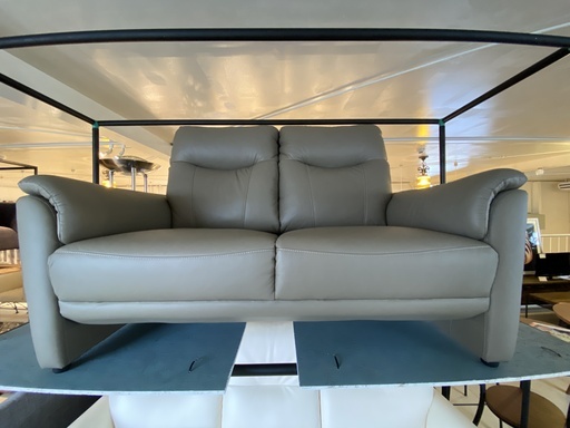 ニトリ ソファー 2P 2人掛け グリーン 中古品