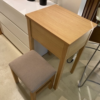 無印良品 MUJI ドレッサー ナチュラル デスク ナイトテーブ...
