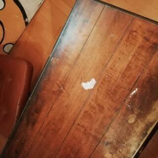 引取り歓迎 ETHANALLEN テーブル カフェ アンティークの画像