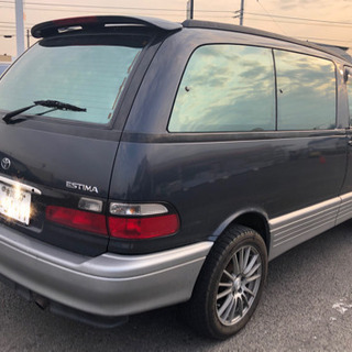 即決車検付き4WDエスティマＧ平成11の画像
