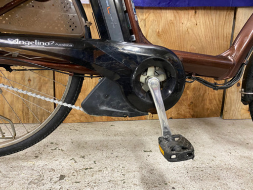 BRIDGESTONE Angelino 8.9Ah 電動アシスト自転車　中古　幼児2人同乗基準適合車