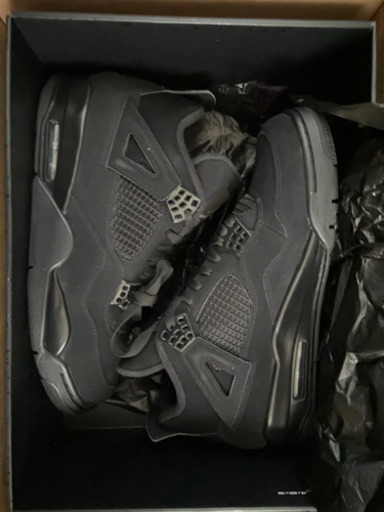 NIKE AIR  jordan4 black cat